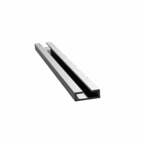 Rail aluminium pour profil de sécurité
